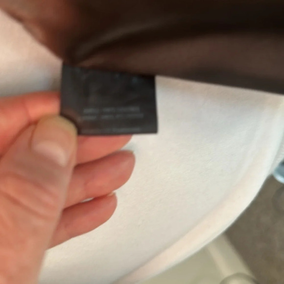 Eileen Fisher Vintage Open Brown Leather Jacket, Size Small, EUC - Picture 8 of 9